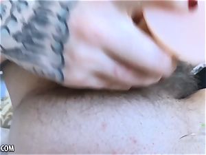 Katya Rodriguez plays with her tight gash
